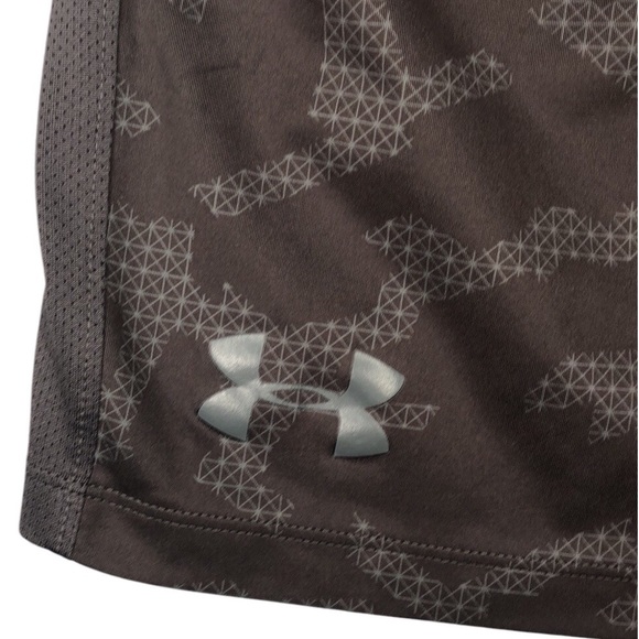 Under Armour Woven Camo Print Training Mens Active Shorts - Picture 3 of 8